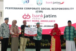 Jelang Akhir Tahun Bank Jatim Terus Gerojok Bantuan CSR