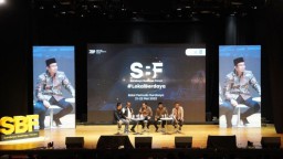 Gus Muhdlor Ajak Belanja Produk UMKM di Acara SBF 2022