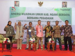 PT Pegadaian Kanwil XII Surabaya Luncurkan KUR Syariah Bunga 0,28 Persen Dukung UMKM Kabupaten Ngawi