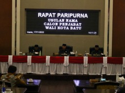 DPRD Kota Batu Umumkan Tiga Nama Usulan Calon Pj Wali Kota Batu