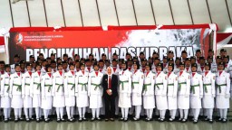 Bupati Anna Kukuhkan 72 Anggota Paskibraka 2022, Ini Daftar Namanya