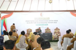 Pemkab Bojonegoro Sosialisasi Penetapan Batas Desa, Percepat Pembangunan