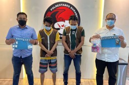 Polrestabes Surabaya Gagalkan Peredaran Narkoba, Dua Tersangka Diamankan