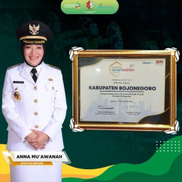 Bojonegoro Raih Penghargaan Smart Ekonomy Terbaik-Terbaik di Ajang ISNA 2022
