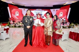 Ajeng Roro, Penyanyi Cilik Asal Lumajang Meriahkan Malam Penganugrahan Tan Hana Mangrwa