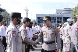 Harumkan Nama Indonsia Pada Misi Perdamaian Dunia, Personel Polresta Malang Terima Penghargaan