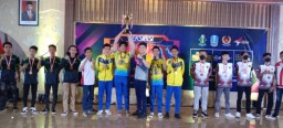 Tim PUBG E Sports Gresik Raih Medali Emas Eksibisi Porprov Jatim