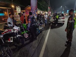 Bikin Resah, 61 Motor Bronk Diamankan
