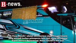 Viral, Bus Pariwisata Dilempari Batu di Banyuwangi, Ini Komentar Warganet