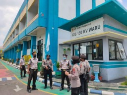 Obvit Polresta Sidoarjo Patroli PLN UIT Taman Jelang KTT G20