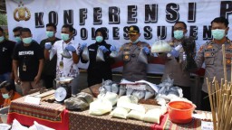 Polres, Sumenep Amankan 4 Tersangka Terkait Kasus Bahan Peledak