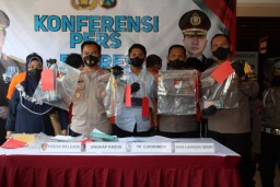 Bikin Resah, Lima Pelaku Curanmor Bersenpi Diciduk Polres Bangkalan