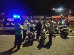 Polres Malang Amankan 22 Motor Diduga Akan Digunakan Balap Liar