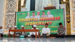 Polresta Sidoarjo Gelar Doa Bersama untuk Keselamatan Bangsa