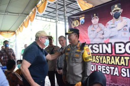 Jelang Nataru, Polresta Sidoarjo Gencarkan Layanan Vaksinasi Covid-19 di Gereja