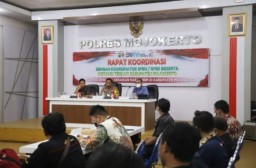 Antisipasi Kamtibmas, Polres Mojokerto Undang Pemilik SPBU