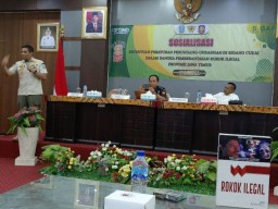 Satpol PP Jatim Gempur Rokok Ilegal Melalui Sosialisasi Ketentuan Cukai