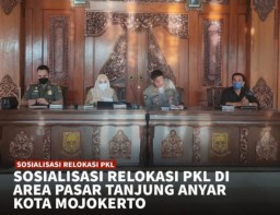 Ning Ita Relokasi PKL Area Pasar Tanjung Anyar Kota Mojokerto