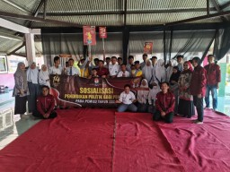Puluhan Siswa - Siswi SLB Bhayangkari Dapat Pengetahuan Pendidikan Politik dari PPK Kebomas