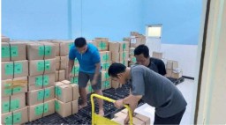 Surat Suara Untuk Pemilu di Kota Mojokerto Telah Tiba, Ini Pesan Mas Pj