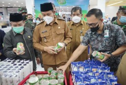 Wabup dan Forkopimda Sidak Mamin di Supermarket