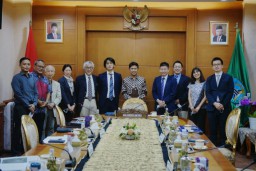 Wagub Emil - Tim Survey JICA Bahas Percepatan Perencanaan Kereta Cepat Surabaya