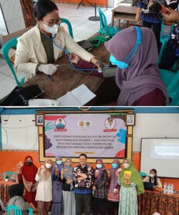 Dapat Penyuluhan Imunitas dari UWK, Warga Prambangan Senang