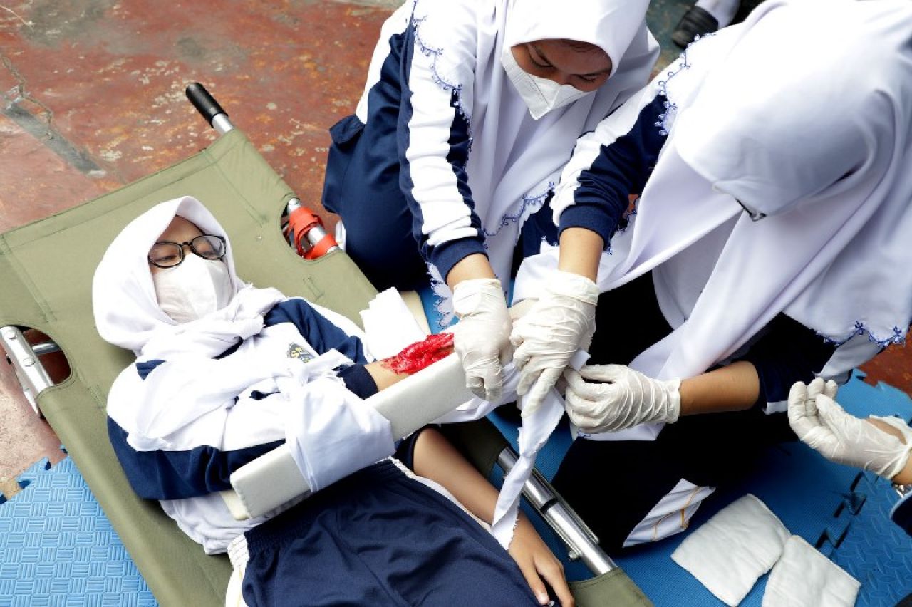 BPBD Surabaya Perkuat Pengetahuan dan Ketangguhan Masyarakat Lewat Simulasi Kebencanaan