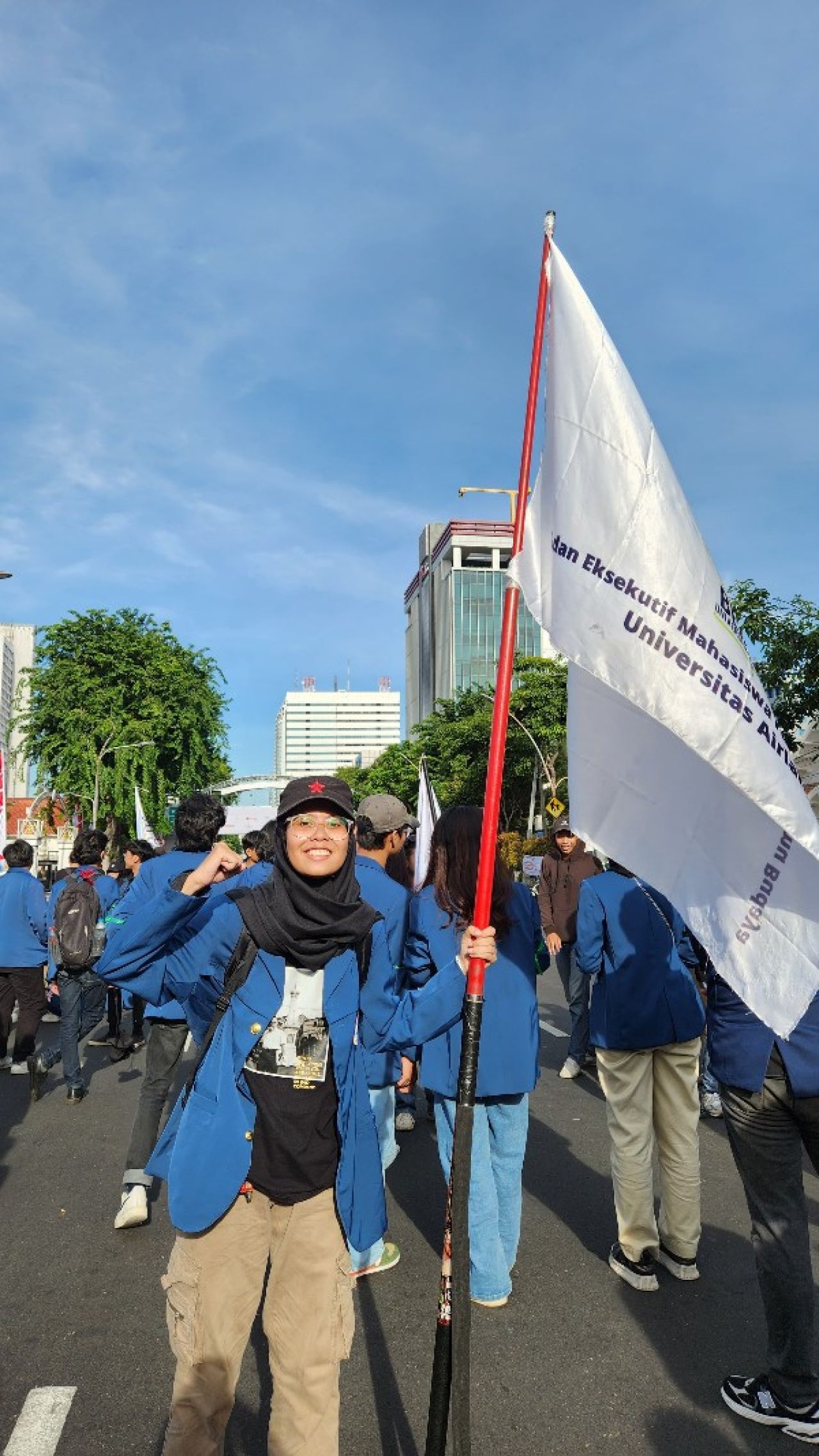 Nazila Rahmaniah Mahasiswa Unair Surabaya. (Ist)