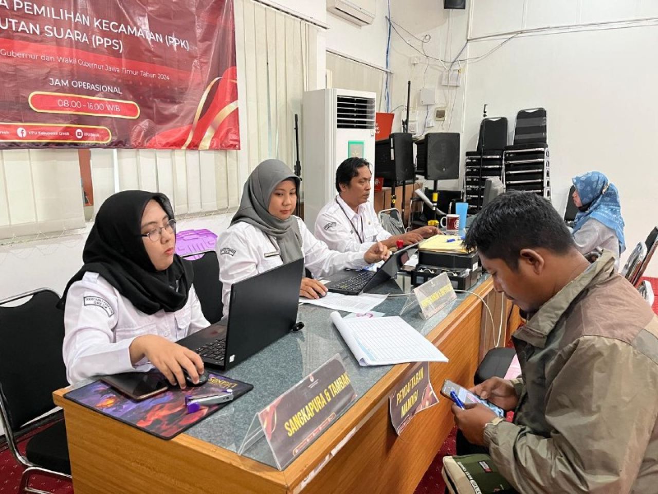 KPU Gresik Buka Pendaftaran Calon PPS Pilkada 2024. (Ist)