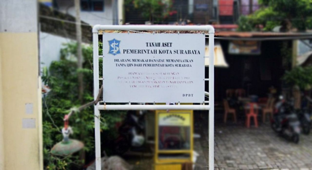 Tanah aset Pemkot Surabaya. (Ist)