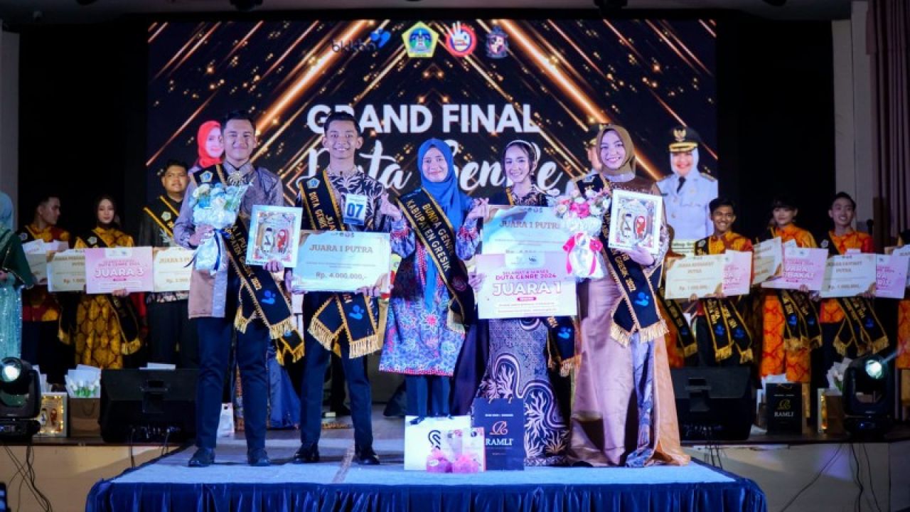 Puncak Apresiasi GenRe Kabupaten Gresik 2024, Ning Nurul: Berikan Pengaruh Positif dan Rangkul Remaja Gresik