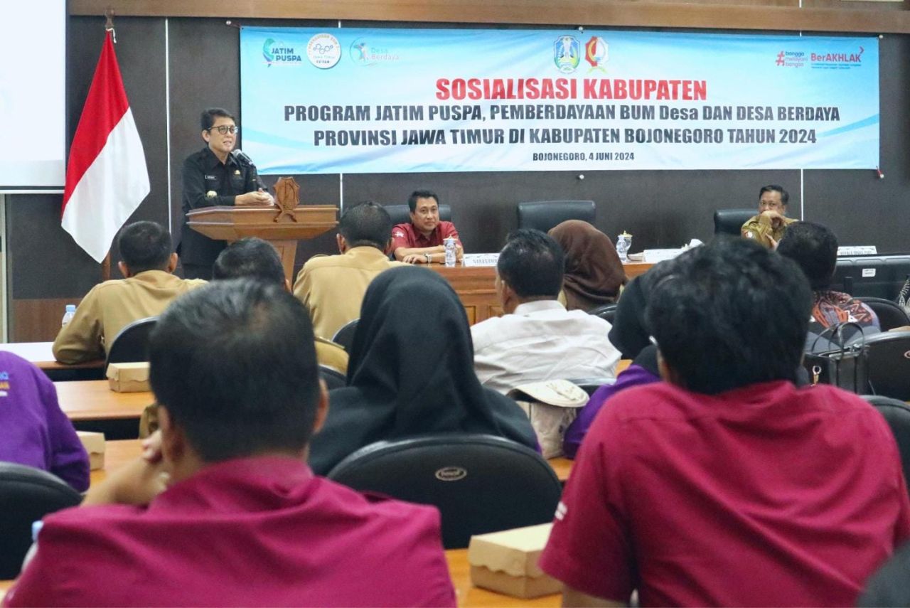 Pj Bupati Adriyanto menyampaikan sambutan. (Ist)