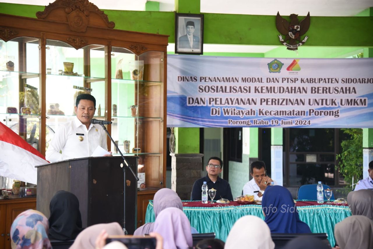 Plt. Bupati Sidoarjo Siapkan Program Bantuan Dana Bergulir untuk Support UMKM Naik Kelas