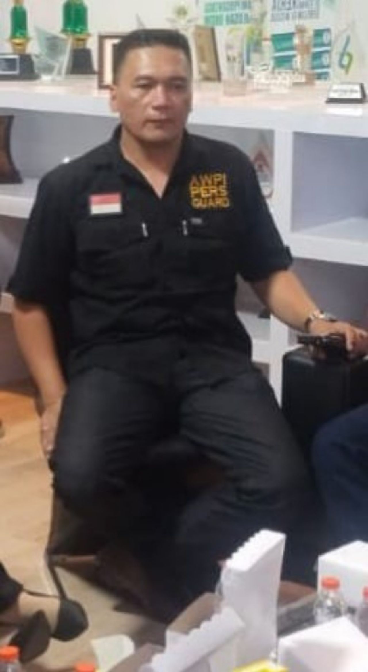 Ketua DPD AWPI Jatim Mahendra, Apresiasi DPC AWPI Kab Malang Bagikan Daging Kurban