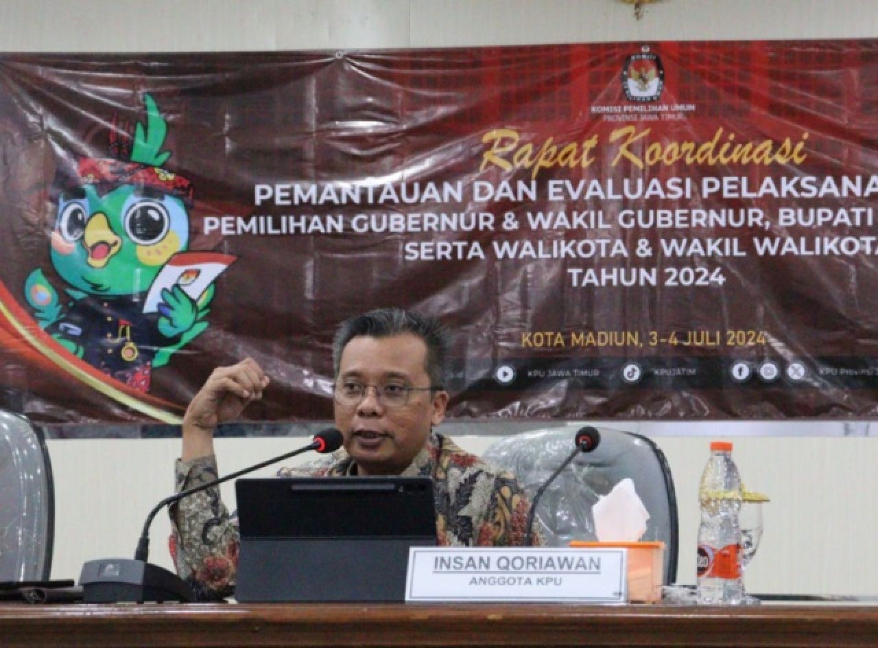 Anggota KPU Jatim, Insan Qoriawan. (Dok. KPU Jatim)