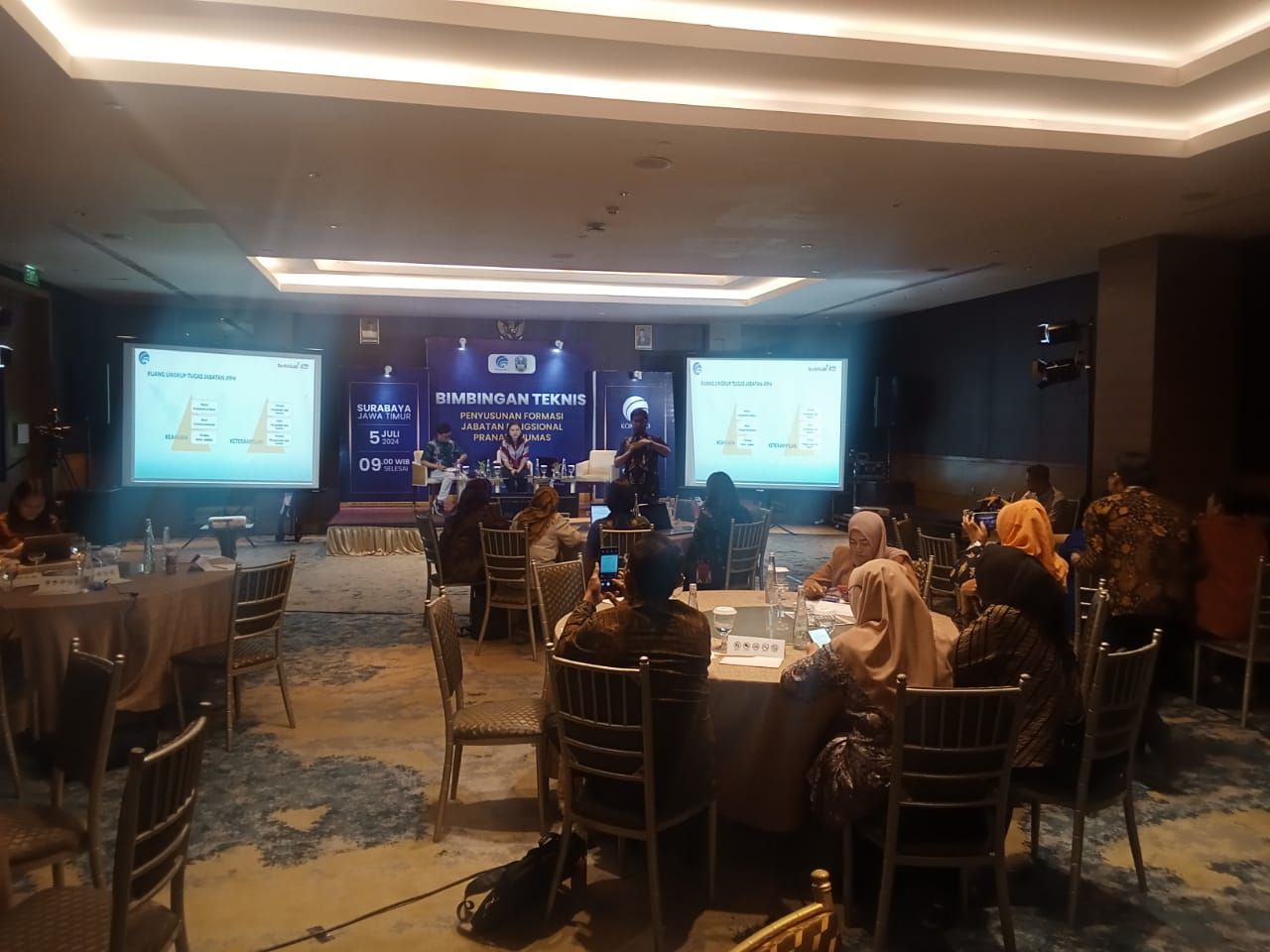 Kadiskominfo Jatim Apresiasi Bimtek Penyusunan Formasi Jabatan Prahum