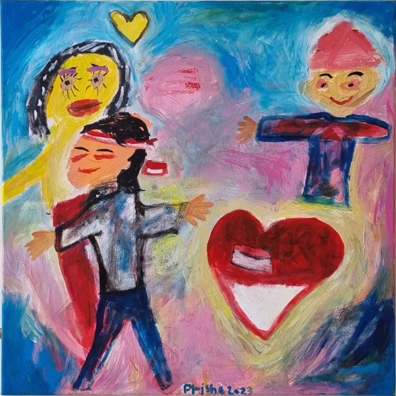 Salah satu hasil karya Prisha. (Ist)