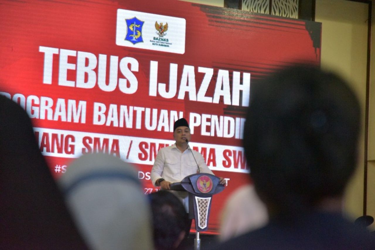 Wali kota Eri Cahyadi menyampaikan sambutan. (Ist)