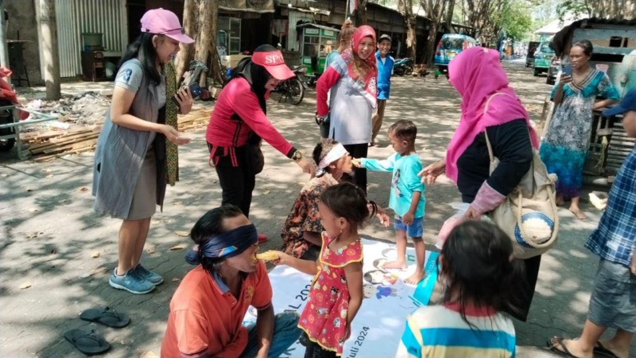 Lomba Agustusan keluarga besar anak jalanan ciptakan kebersamaan anak dan orang tua. (ist)