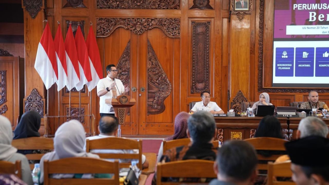 Pj Wali Kota Mojokerto Sosialisasikan WA Blast SPI 2024, Cegah Korupsi dan Indikator Indeks RB