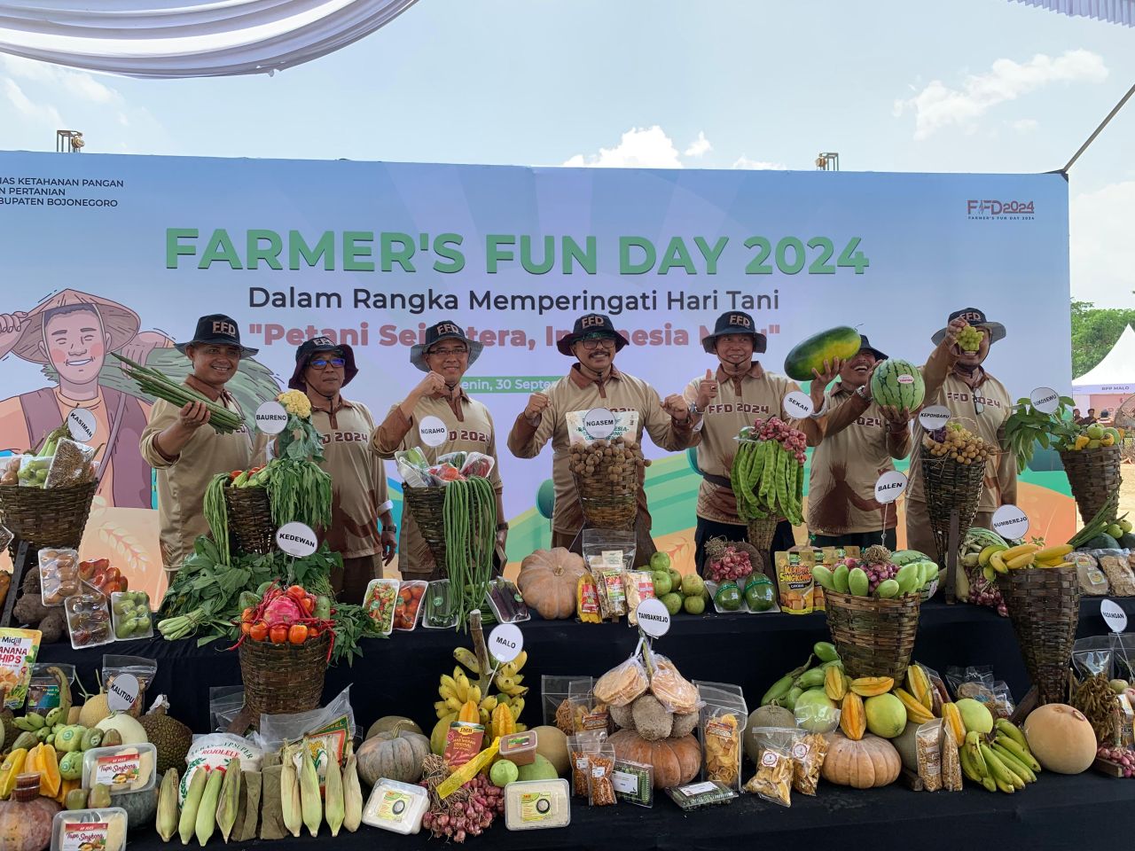 DKPP gelar Farmers Fun Day Promosi inovasi produk Pertanian. (Ist)