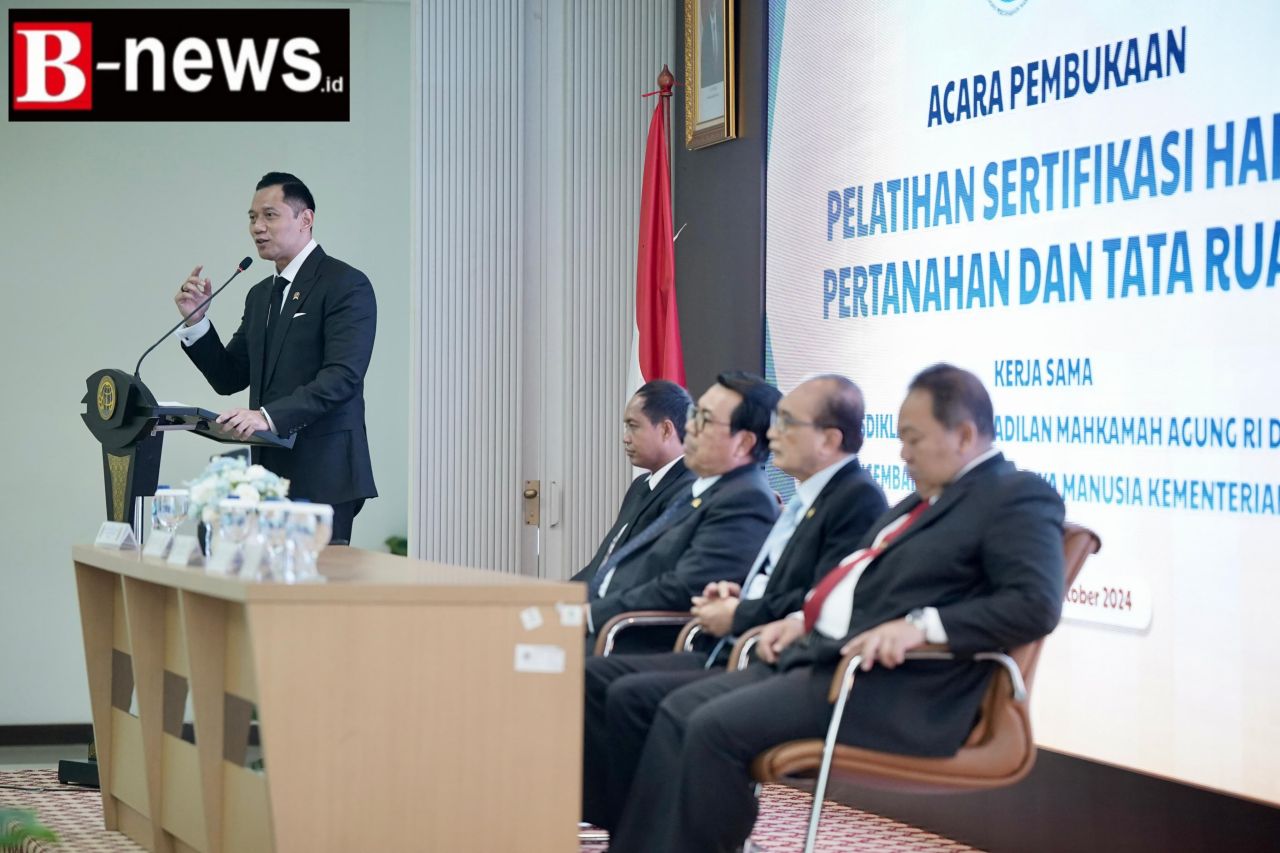 AHY : Masih ada perbedaan pemahaman, pendefinisian, persepsi terkait sejumlah isu termasuk bagaimana kita memaknai tanah milik negara, ada regulasi-regulasi yang masih tumpang tindih (ist)