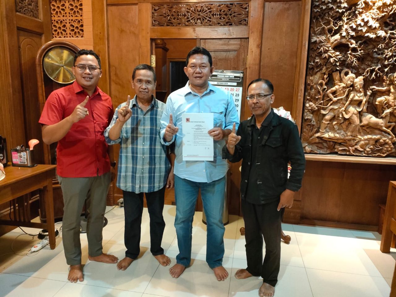 Projo menyatakan dukungan kepada Bambang Rianto. (ist)