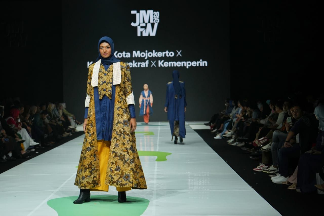 Batik Mojokerto Kian Moncer ke Pentas Nasional, Hasil Kolaborasi dan Inovasi dari Sebuah Tradisi 
