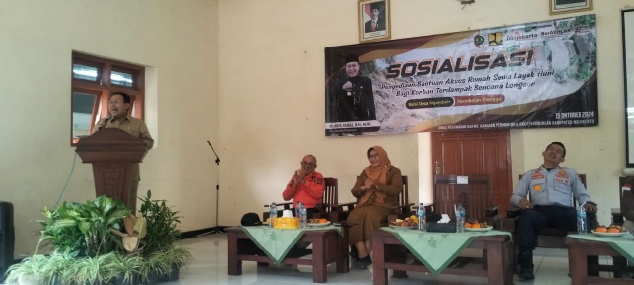 9 KK Warga Desa Ngembeh Mojokerto Bakal Terima Bantuan Sewa Rumah 