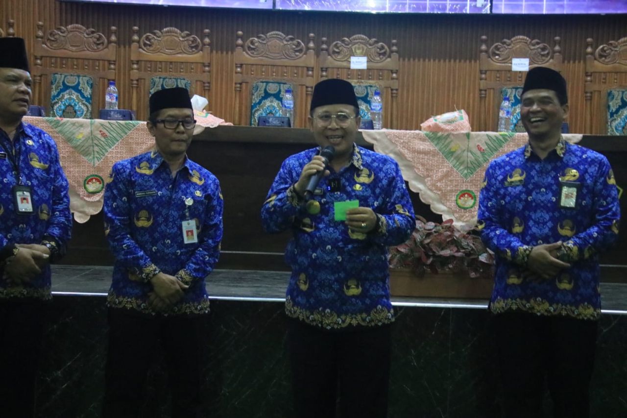 Pjs Bupati Jazuli Pesan Kepada ASN Kemenag untuk Konsisten BerAHKLAK 