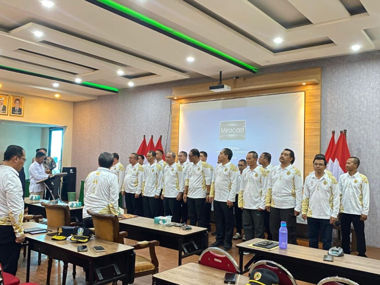 Pelantikan pengurus ISSI Kabupaten Mojokerto masa bakti 2024-2028. (ist)