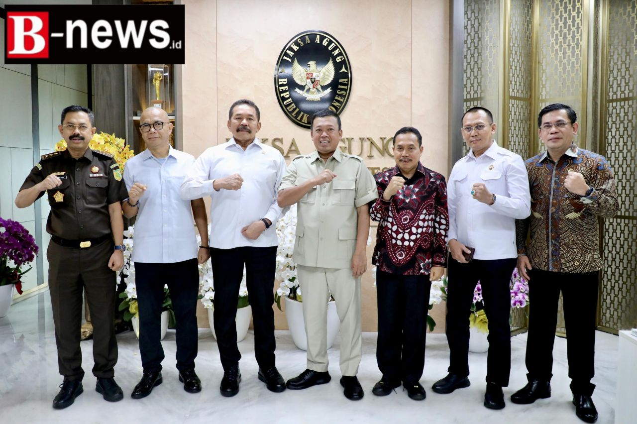 Temui Jaksa Agung Terkait Pemberantasan Mafia Tanah, Menteri Nusron : Hadirkan keadilan dan pemerataan bagi bangsa Indonesia. (ist)