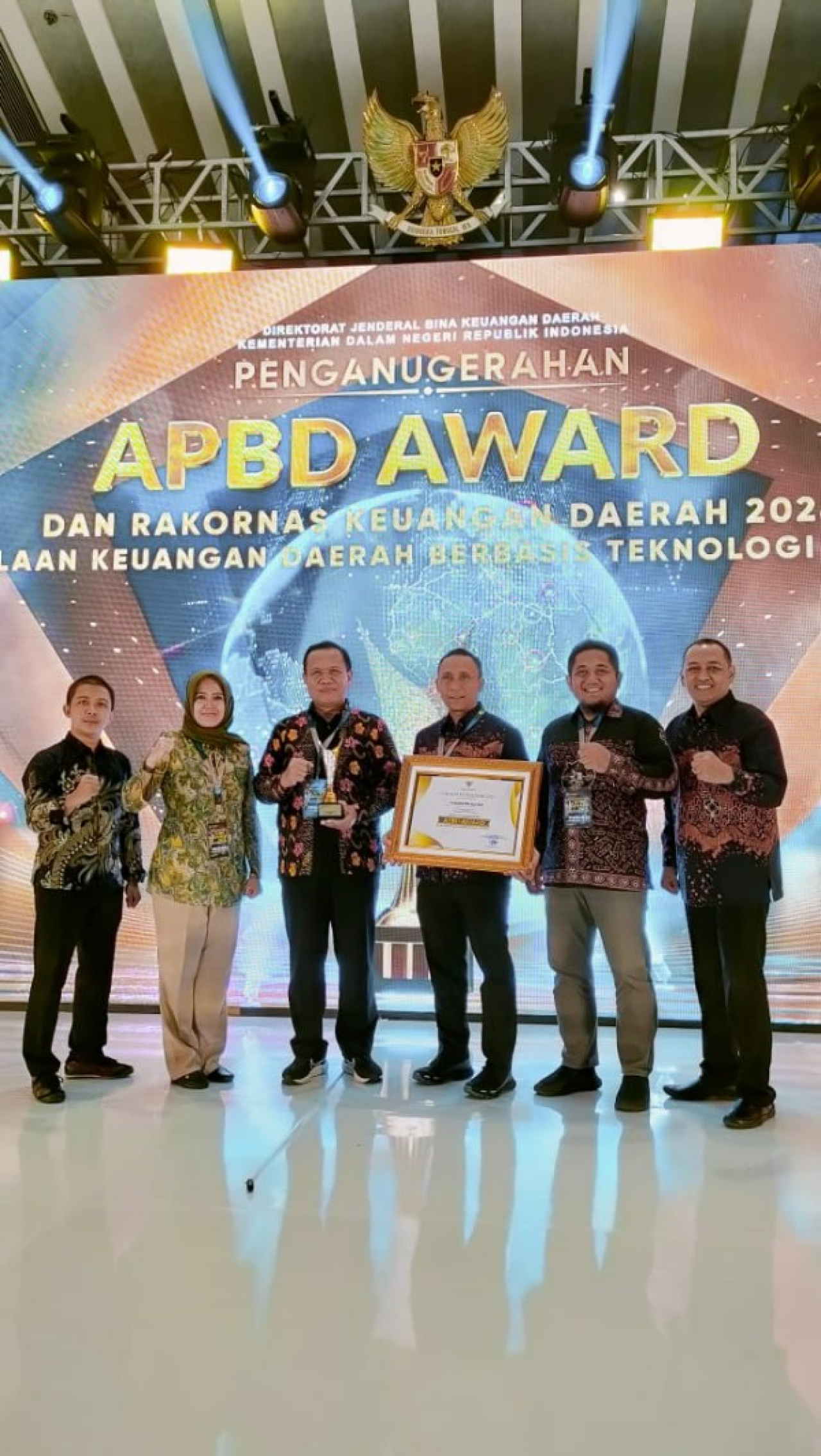 Pemkab Blitar Rsih penghargaan APBD Award 2024. (ist)